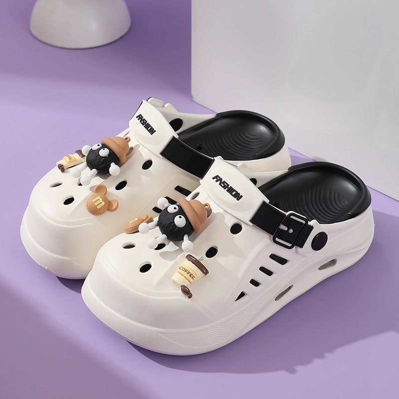 洞洞鞋女款夏季包头半拖鞋外穿