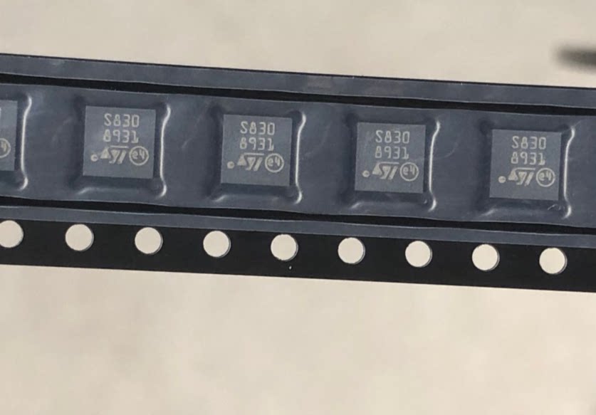 原装正品 STSPIN830 丝印S830 封装QFN-24  电机运动控制和驱动器 - 实物图