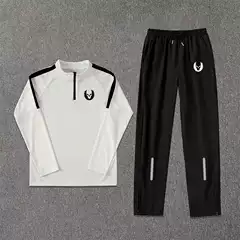 Su Bingtian Same Style Athletic Track and Field Training Long Sleeve Long Pants Set Running Suit Men Women Quick-Dry Half Zip Trendy
