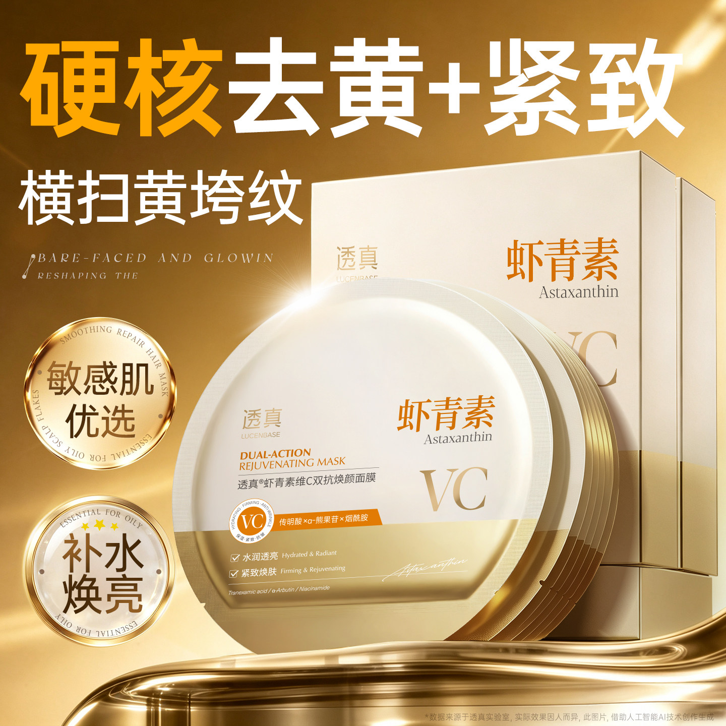 商超断货王丨双抗美白面膜第1名图片