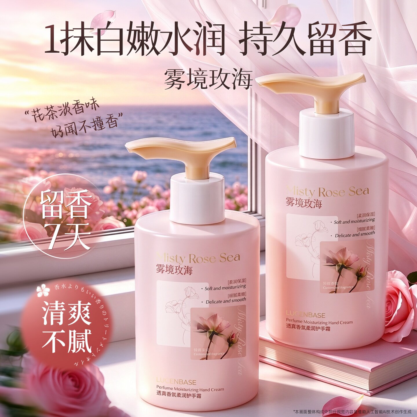 香氛护手霜滋润保湿补水防干裂美白去手纹男女清爽正品官方旗舰店