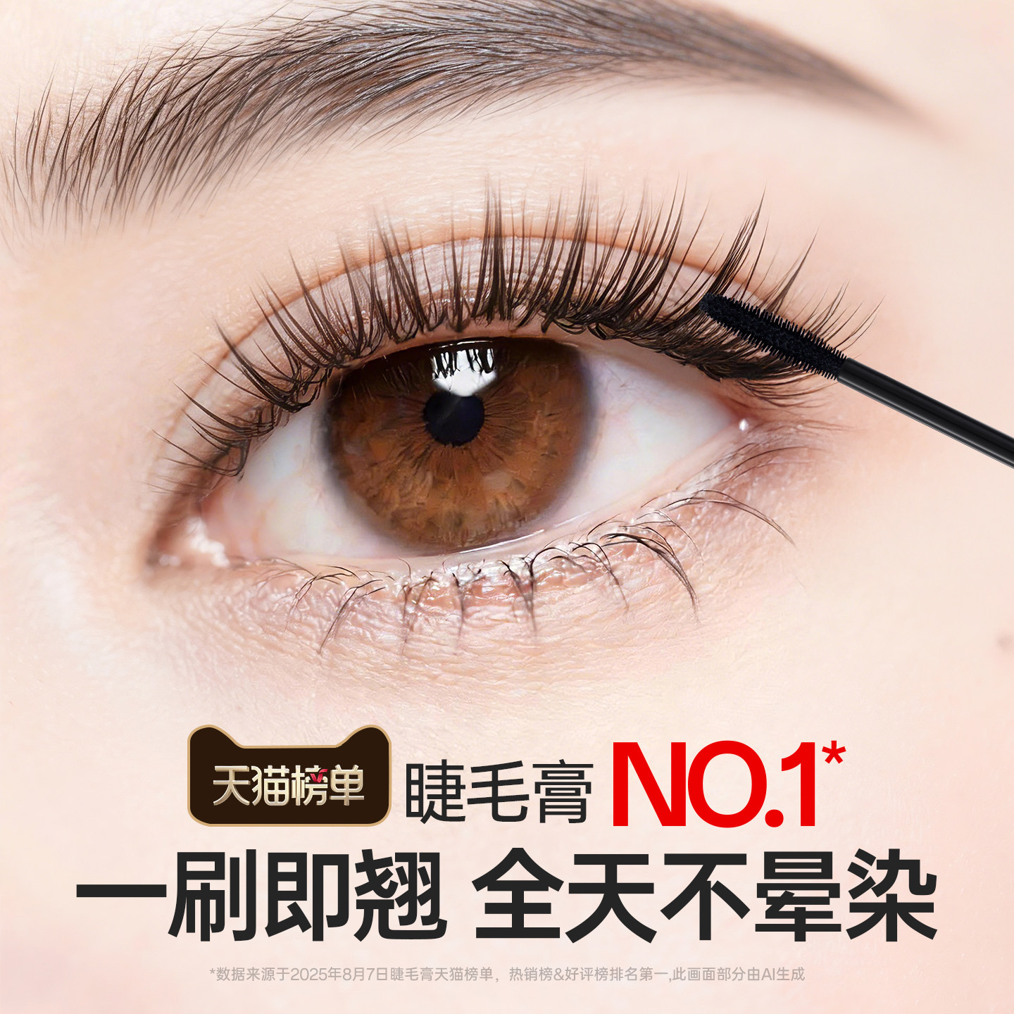 睫毛膏打底浓密纤长卷翘不晕染第一名防水拉长持久定型官方旗舰店