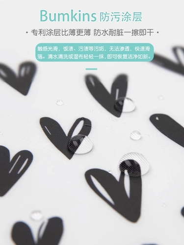 Водонепроницаемый нагрудник подходит для мужчин и женщин, детский слюнявчик для еды, США