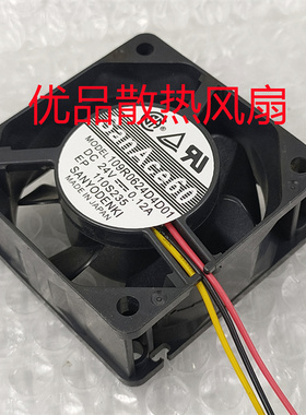 109R0624D4D01 DC24V 0.12A 三洋SANYO 6025 设备变频器散热风扇