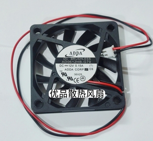 全新ADDA AD0612HB-G70 6010 12V 0.15A 6厘米超薄双滚珠散热风扇
