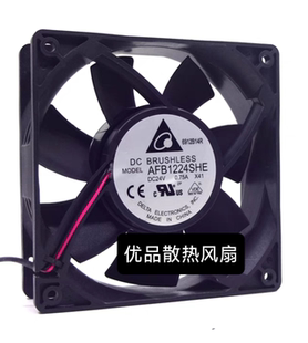 AFB1224SHE-CR00 24V 0.75A 12038 原装台达大风量散热风扇