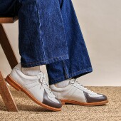 ZEYIMAKE壹植鞋 增高复古百搭休闲鞋 履德训皮鞋 男头层牛皮系带工装