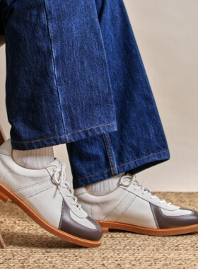 ZEYIMAKE壹植鞋履德训皮鞋男头层牛皮系带工装增高复古百搭休闲鞋