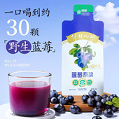 NFC野生蓝莓原浆蓝莓果汁原液饮品伊春特产鲜榨果浆果蔬汁饮料