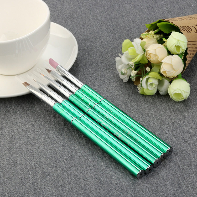 美甲笔正品吉乐美工具用品貂毛光疗笔水晶笔彩绘笔拉线笔套笔包邮