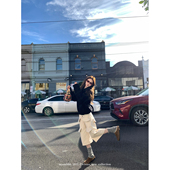 设计感纯棉休闲裤 aaaaxbbb 女 裤 百搭中裤 旷野长风 两色四口袋工装