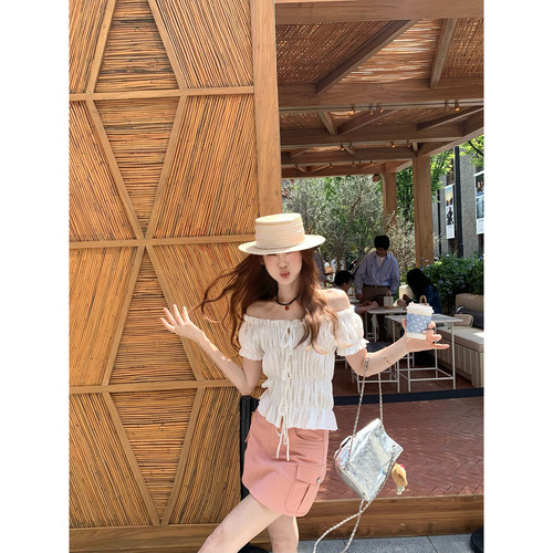 aaaaxbbb休闲牛仔短裙a字半身裙