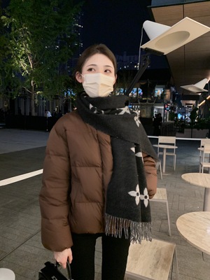 aaaaxbbb短款白鸭绒羽绒服上衣女