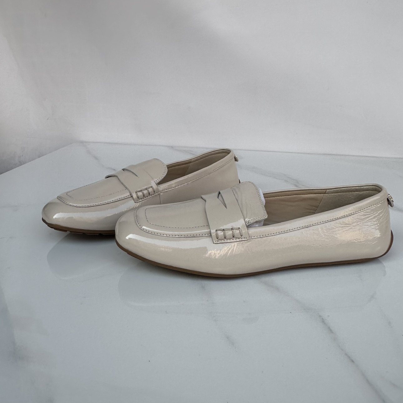 外贸女士单鞋38码真皮平底鞋一脚蹬懒人鞋乐福鞋舒适全真皮豆豆鞋,女鞋,浅口单鞋,淘宝优惠券,粉丝福利购,淘宝优惠卷