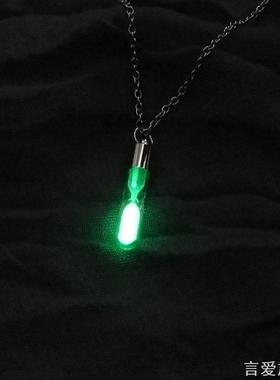 男生沙漏欧美挂件漂流瓶挂坠创意