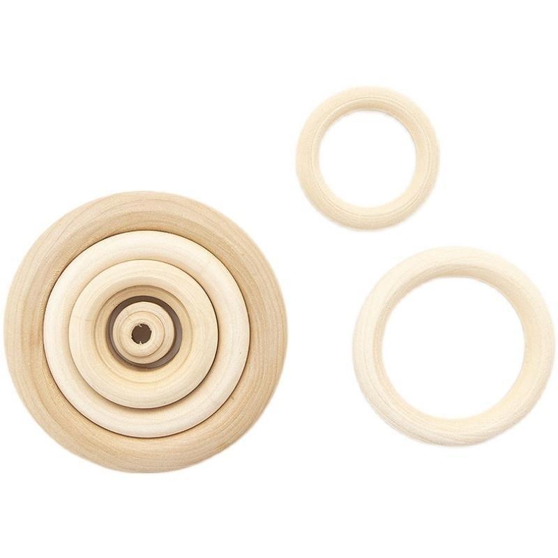 竹木圈圆环木环木圈diy工艺品