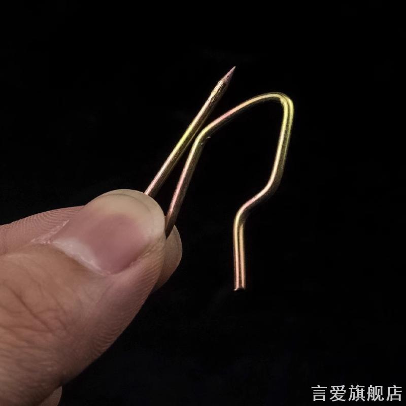 滑动钩针窗帘挂钩挂钩式壁钩铁钩