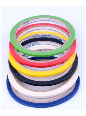 制版服装立裁胶带立裁 标记线黑色蓝色红色卷装标记纸胶条