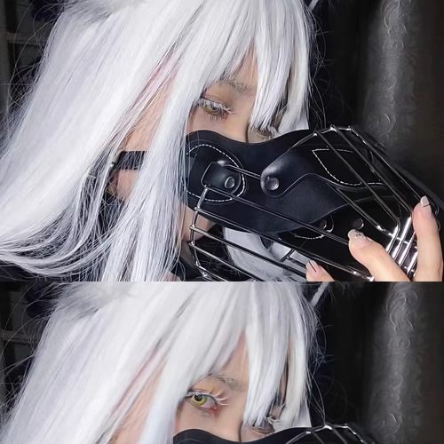 白色睫毛膏cos彩妆光笔Lolita多功能固体圣诞节眉笔高光cosplay