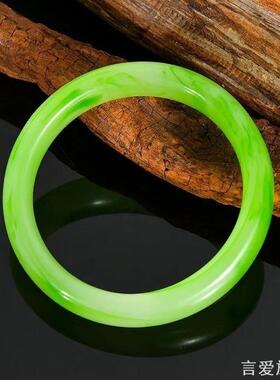 夏季小红书同款仿玉九色禁步环