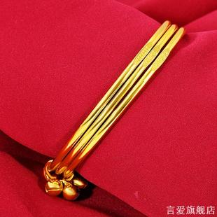 三生三世镀银手镯女多圈镯子年轻款送女朋友生日情人节礼物