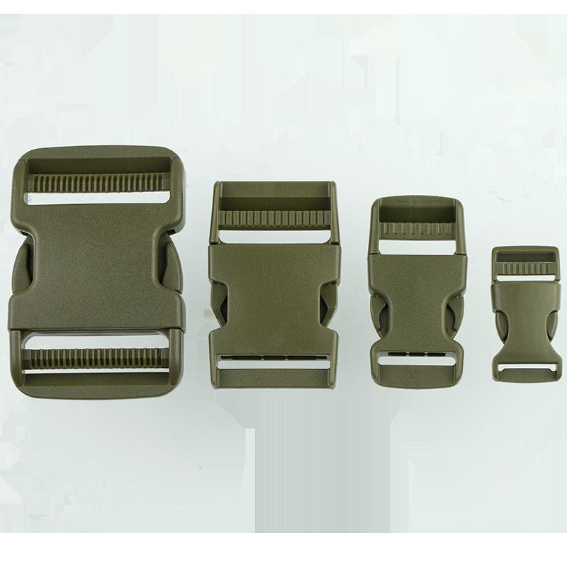 军绿色插扣日子扣书包扣环配件