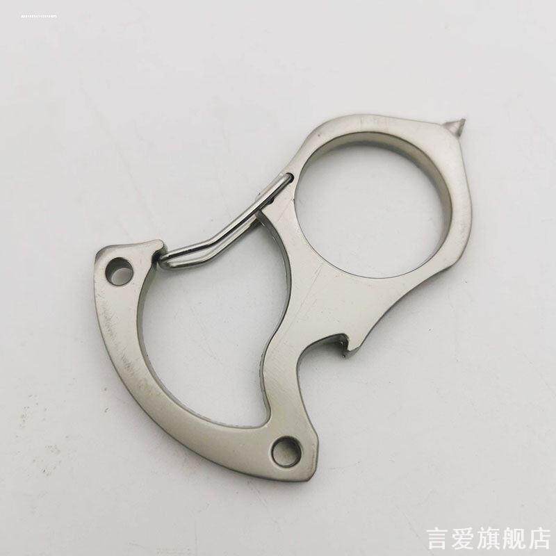 小巧破窗器防身戒指防色狼指虎拳刺指环扣打架暗器求生防身钥匙扣