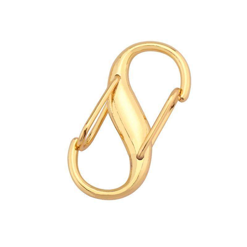 人气款包包配件五金扣金属链条肩带调节卡扣马蹄d扣可拆卸螺丝U形