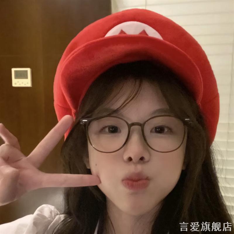 卡通cosplay装备角色扮演儿童拍照神器马里奥帽子适用于环球影城
