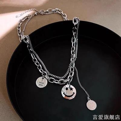 男童街舞潮酷儿童古巴项链小男孩