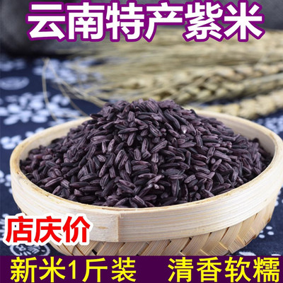 新米紫米1斤装墨江紫糯米软糯香