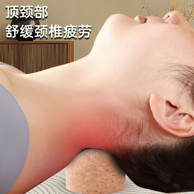 腰椎颈肩软木辅助球按摩器图片
