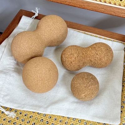 软木筋膜球套装足底按摩