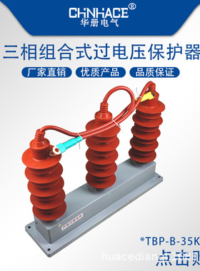 TBP-3540.5kV/310(A/B/C)-J柜内三相组合式过电压保护器避雷器