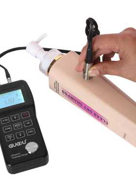 高精度果欧GC900超声波测厚仪 钢板玻璃板材钢管铁板金属壁厚仪器