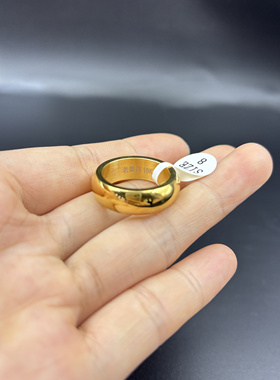 冷淡风高级钛钢个性玫瑰金简约食指指环戒指女小众设计日韩ins潮