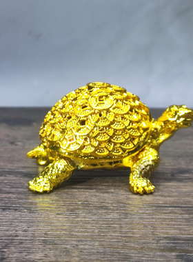 金钱乌龟香炉小摆件创意镂空香熏炉家居客厅茶桌装饰品