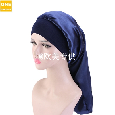 仿真丝弹力发带帽
