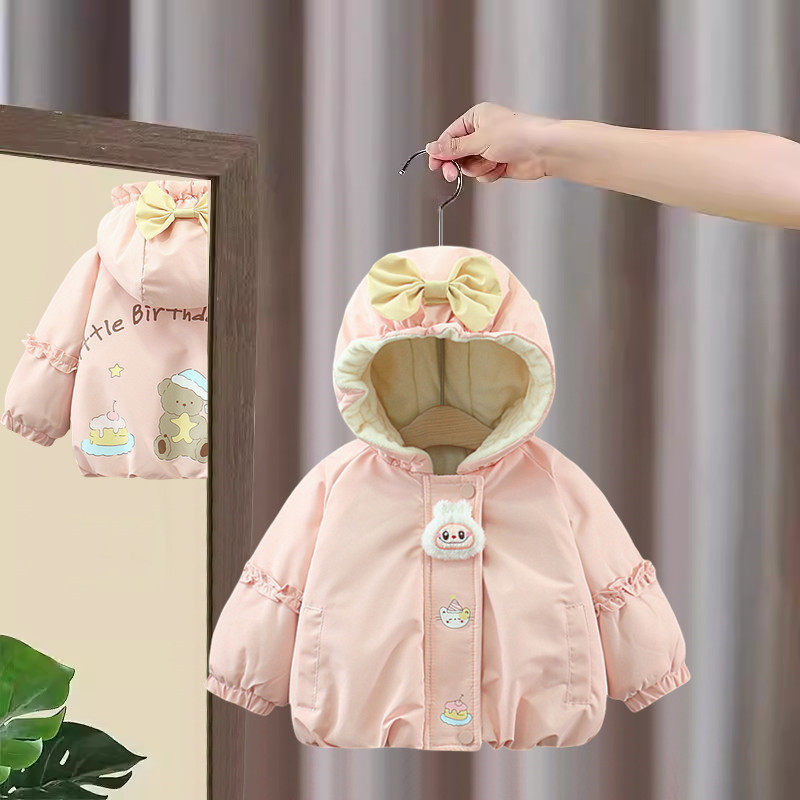 女童加绒外套秋冬款2025新款洋气儿童冬装夹棉冬季棉服加厚上衣潮,童装/婴儿装/亲子装,棉袄/棉服,淘宝优惠券,粉丝福利购,淘宝优惠卷