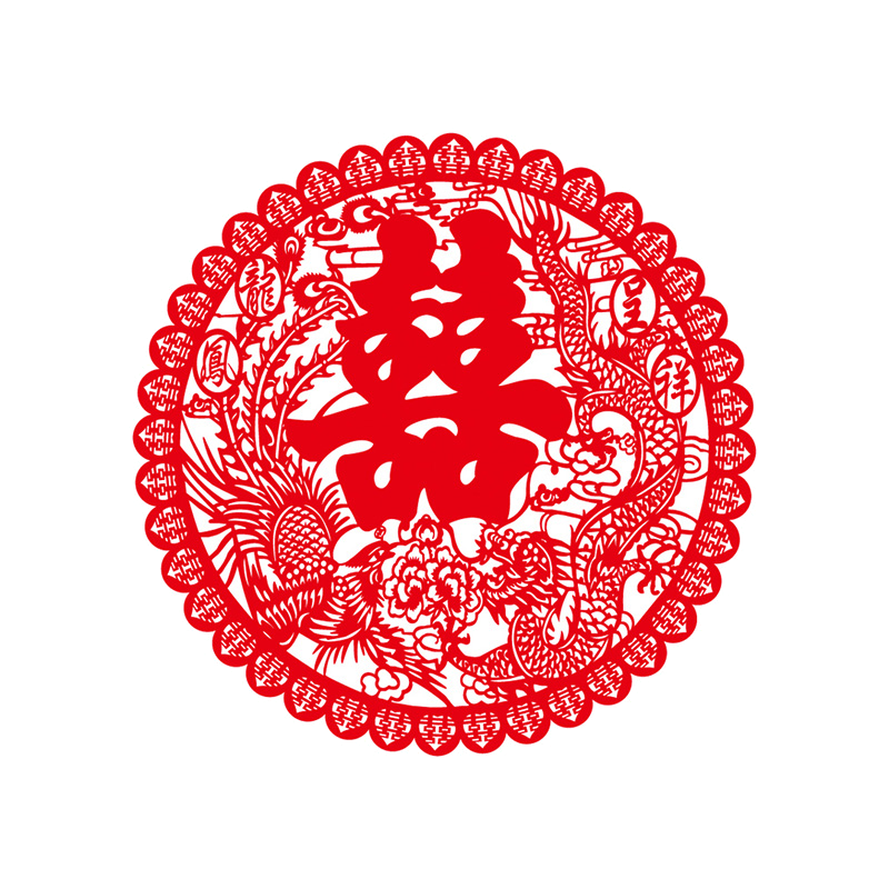 喜字靜電貼窗花婚房裝飾場景布置喜慶結(jié)婚用品客廳臥室大門訂婚慶
