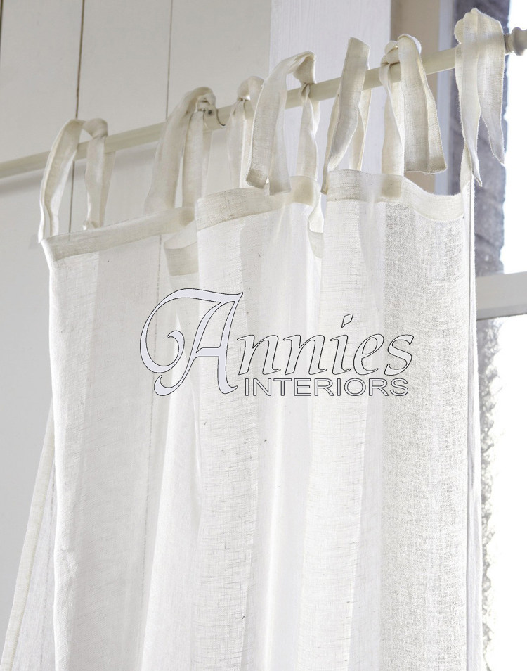 安妮家居出口欧洲白色纯亚麻帷幔床幔系带窗帘|msdalam kategori rumah Fabrik, Langsir dan aksesori langsir, tirai gelap terus selesai - dari Buy2taobao.com untuk memberikan perkhidmatan ejen Taobao profesional membeli