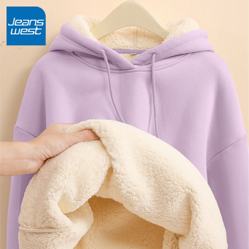 真维斯连帽卫衣女秋季2025年新款