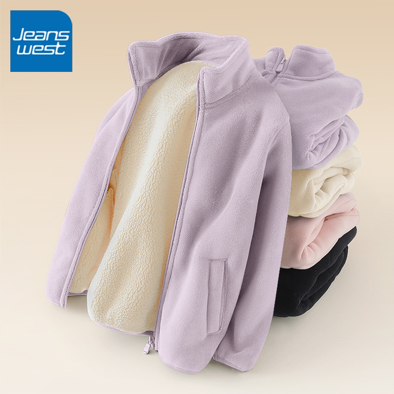 真维斯女立领短外套2025冬季新款