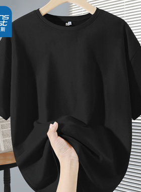 KWV真维斯纯棉短袖t恤女2026新款爆款黑色上衣长袖内搭t恤打底衫