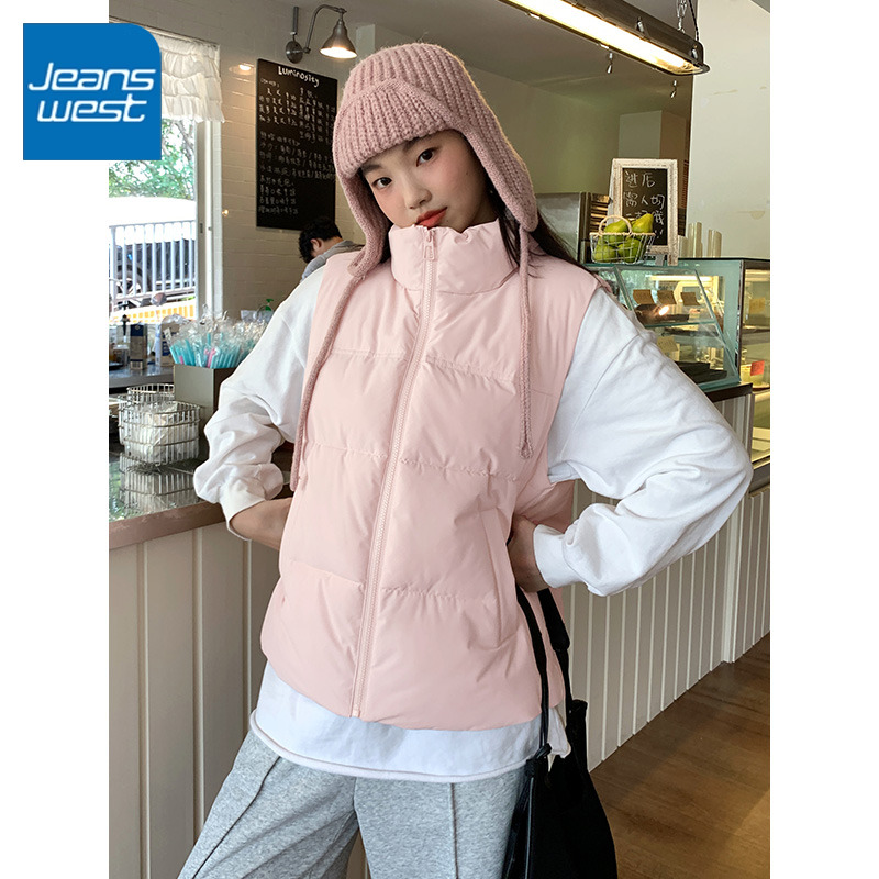 真维斯棉马甲加厚款女2025新款