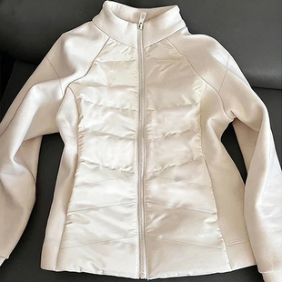 NOE真维斯羽绒服内胆女2025新款冬女士修身显瘦立领抓排骨绒外套