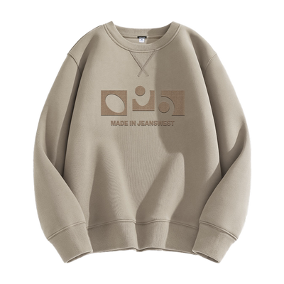 真维斯重磅卫衣男冬季加绒外套男