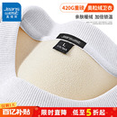 上衣A 保暖男士 GV真维斯灰色加绒卫衣男款 秋冬加厚圆领外套男冬季