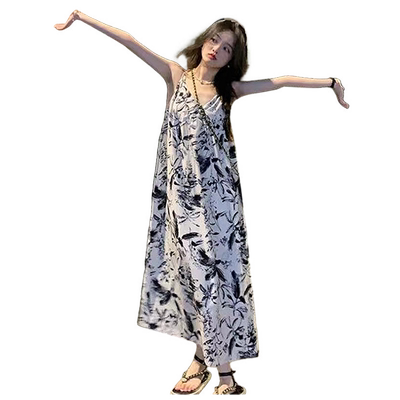 女式时尚舒适慵懒风连衣裙真维斯