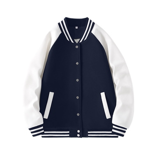 KV真维斯美式棒球服外套女2026新款春秋季休闲外套宽松开衫上衣服